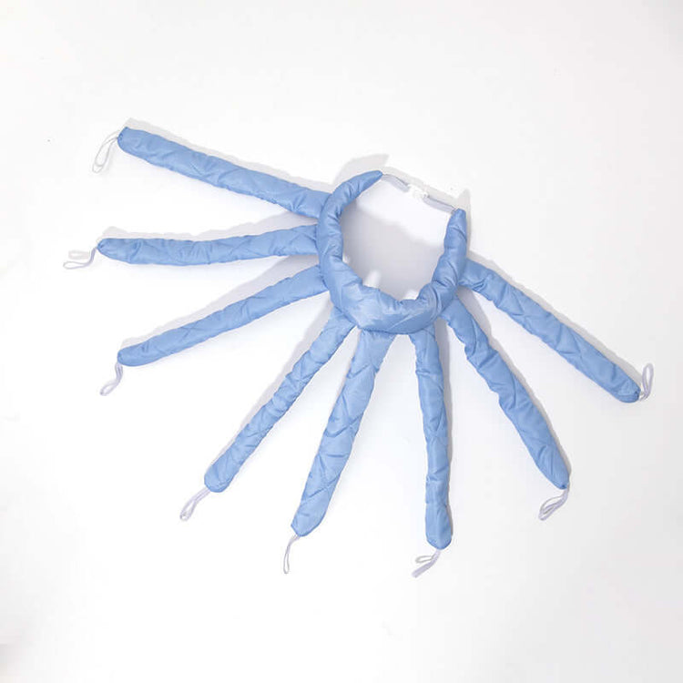 Lazy Hairband Octopus Curling Iron Heatless Headband