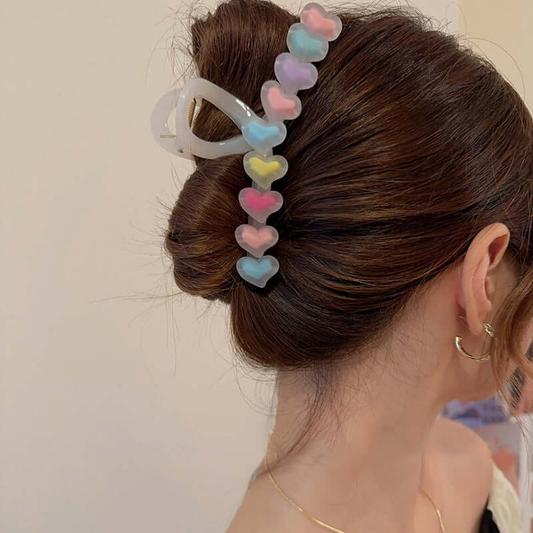 Love Star Hair Clip - Fashionable Simple Accessory