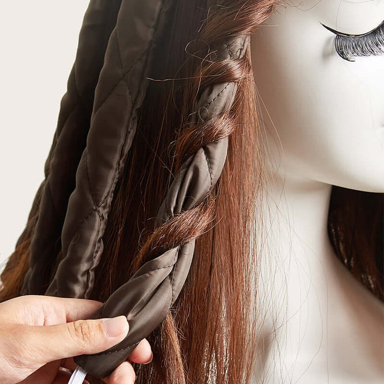 Lazy Hairband Octopus Curling Iron Heatless Headband