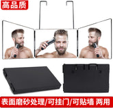 Folding Makeup Mirror with LED Lights and 3‑Way Adjustable Design