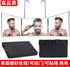 Folding Makeup Mirror with LED Lights and 3‑Way Adjustable Design
