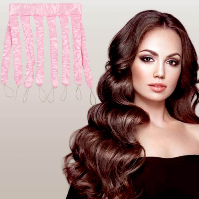 Lazy Hairband Octopus Curling Iron Heatless Headband