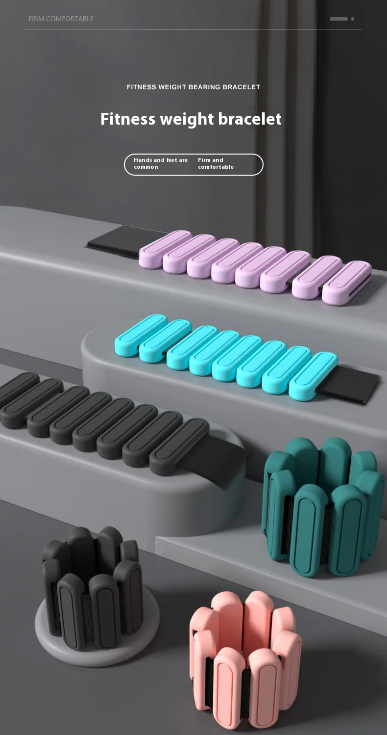 Silicone Weight Bracelet for Strength Training and Daily Workouts