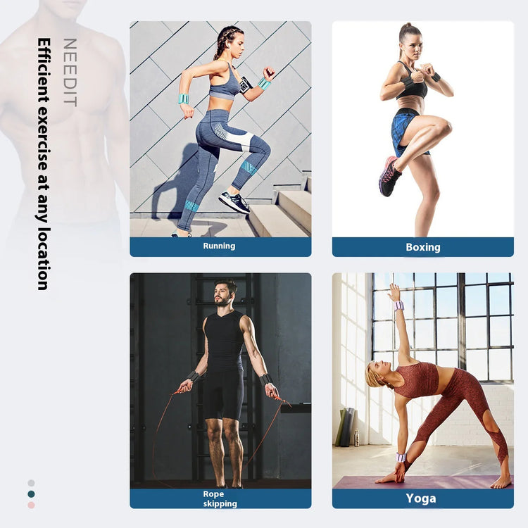 Silicone Weight Bracelet for Strength Training and Daily Workouts